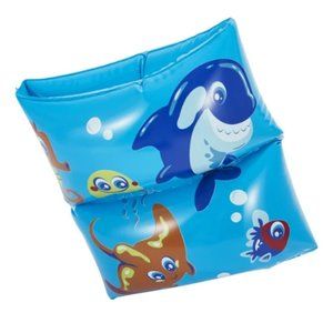 Play Day Inflatable Printed Arm Floats Blue